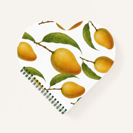 Mango Madness Sweet, Juicy und Trendy. Notizblock (Vorderseite)