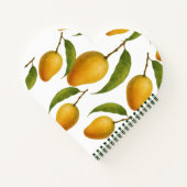 Mango Madness Sweet, Juicy und Trendy. Notizblock (Rückseite)