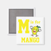 Mango Magnet (Vorderseite/Rückseite)