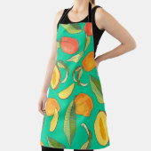 Mango Medley: tropisches Fruchtmuster Schürze (InSitu)
