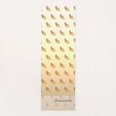 Mango-Muster personalizable Yogamatte (Vorderseite)