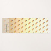 Mango-Muster personalizable Yogamatte (Vorderseite (Horizontal))