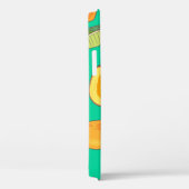 Mango. Nahtloses Muster mit gelben und roten Trope Case-Mate iPhone Hülle (Rückseite / Rechts)