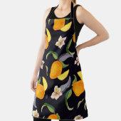 Mango. Nahtloses Muster mit gelben und roten Trope Schürze (InSitu)