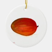 Mango-Obst Keramik Ornament (Vorne)