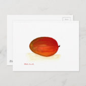 Mango-Obst Postkarte (Vorne/Hinten)