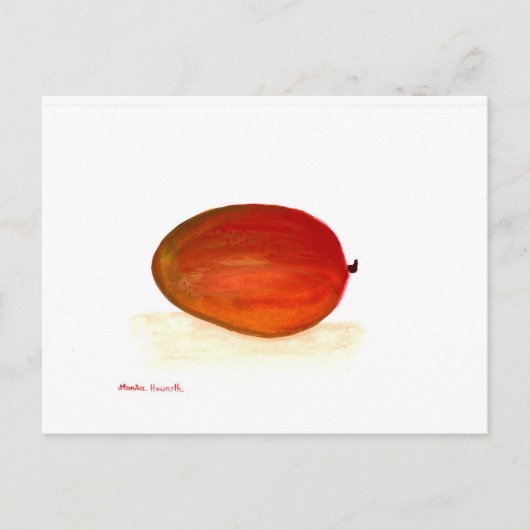 Mango-Obst Postkarte (Vorderseite)