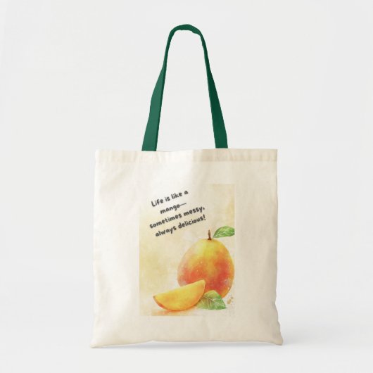 Mango Obsttasche - frisch & inspirierend Tragetasche (Vorne)