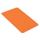 Mango Orange Color Background bereit zur Anpassung Magnet (Rechte Seite)