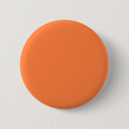 Mango Orange Solid Color | Classic | elegant Button