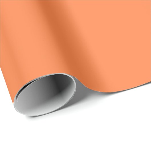Mango Orange Wrapping Paper Geschenkpapier (Rolleneckpunkt)