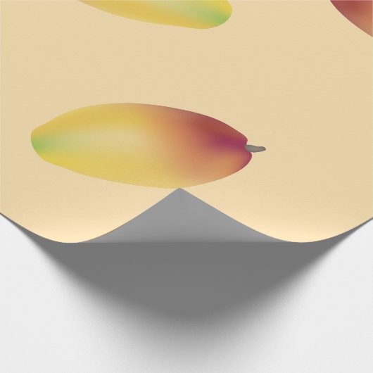 Mango-Packpapier Geschenkpapier (Ecke)
