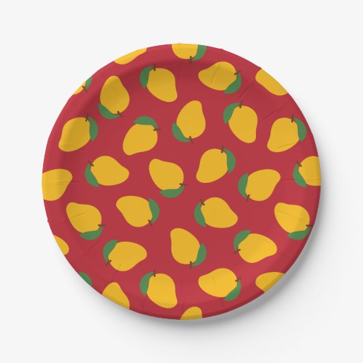 Mango Pappteller (Vorderseite)
