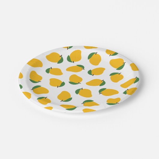 Mango Pappteller (Schrägansicht)