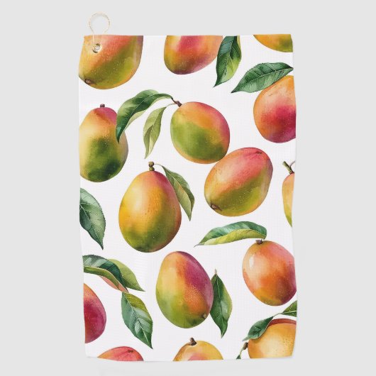 Mango Pattern Golfhandtuch (Vorderseite)