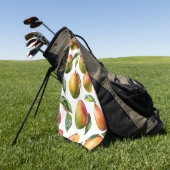 Mango Pattern Golfhandtuch (Gras)