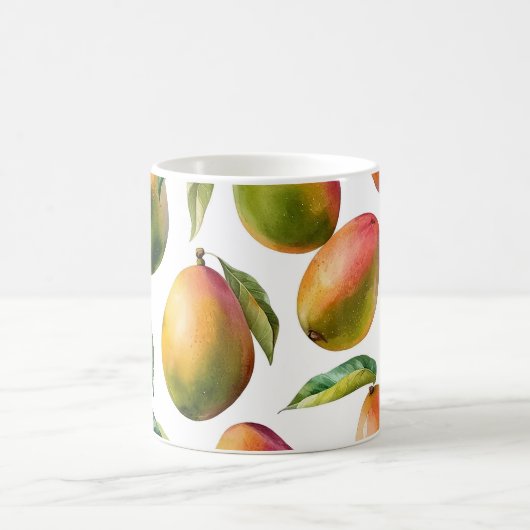 Mango Pattern Kaffeetasse (Mittel)