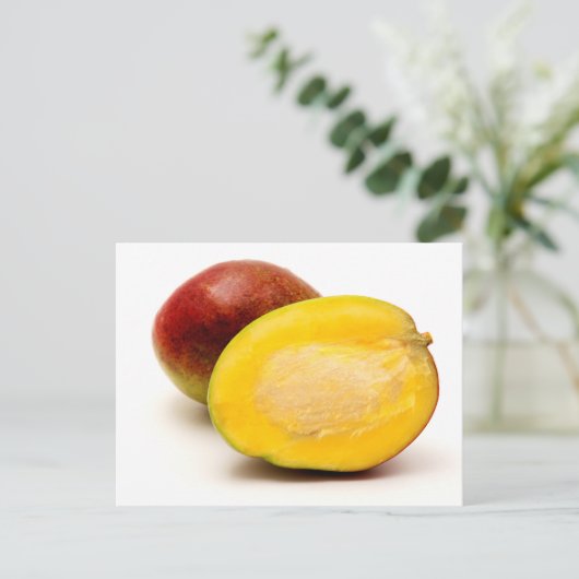 Mango Postkarte (Stehend Vorderseite)