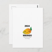 MANGO Postkarte (Vorne/Hinten)