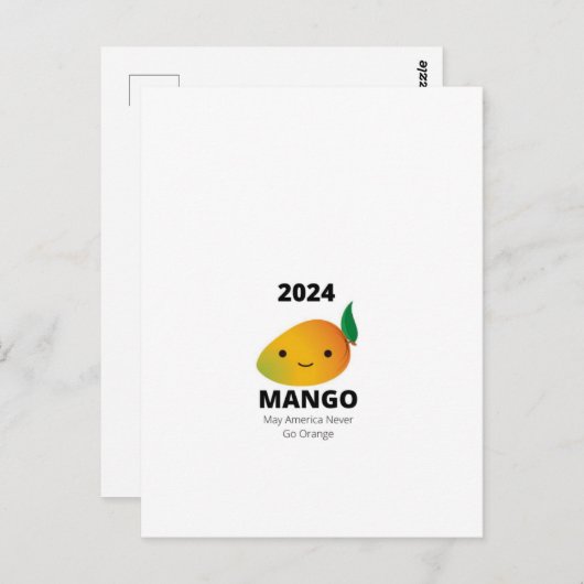 MANGO Postkarte (Vorne/Hinten)