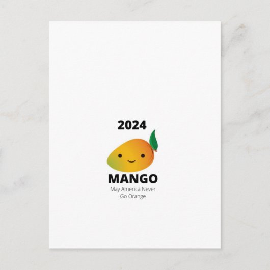 MANGO Postkarte (Vorderseite)