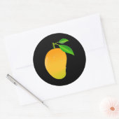 Mango Runder Aufkleber (Umschlag)