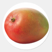 Mango Runder Aufkleber (Vorderseite)
