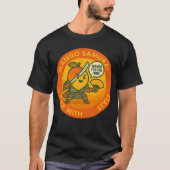 Mango Samurai Slice mit Stil T-Shirt (Vorderseite)