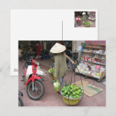 Mango Seller Postkarte (Vorne/Hinten)