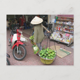 Mango Seller Postkarte