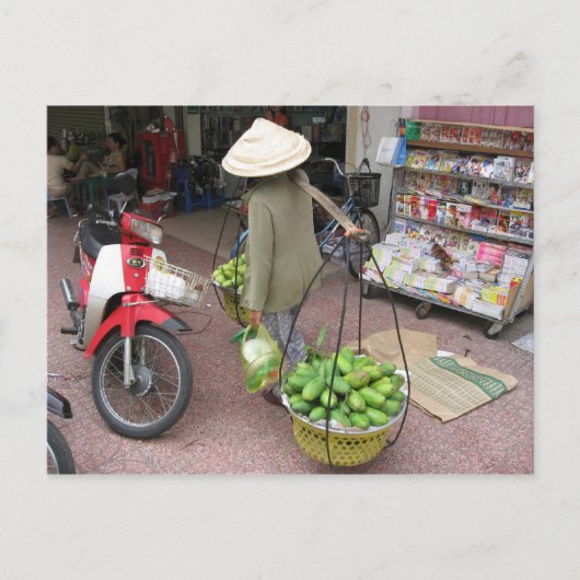 Mango Seller Postkarte (Vorderseite)
