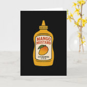 Mango Senf 67 Sechs Sieben 6-7 - Lustiger Brainrot Karte (Gelbe Blume)