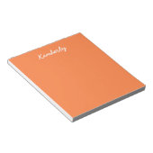 Mango Solid Color Notizblock (angewinkelt)