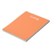 Mango Solid Color Notizblock (Rotiert)