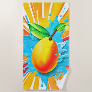 Mango Splash Delight Strandtuch
