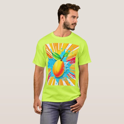 Mango Splash Delight T-Shirt (Vorne ganz)