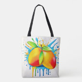 Mango Splash of Color Tasche (Rückseite)