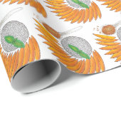 Mango Sticky Rice Dessert Thai Küche Geschenkpapier (Rolleneckpunkt)