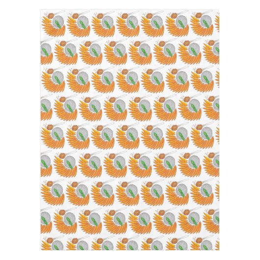 Mango Sticky Rice Dessert Thai Küche Tischdecke (Vorderseite)