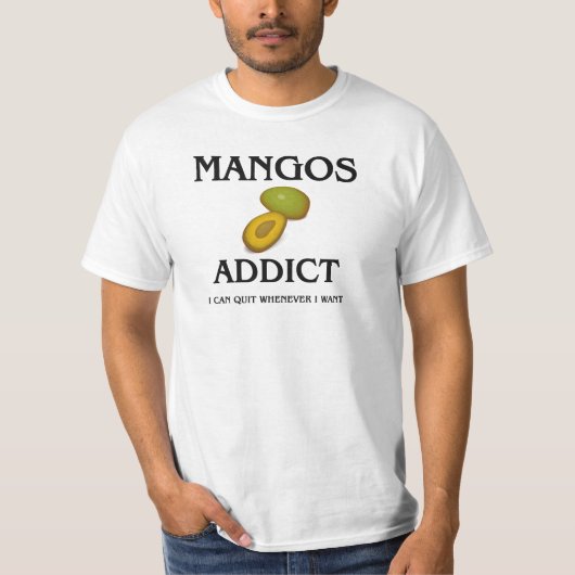 Mango-Süchtiger T-Shirt (Vorderseite)