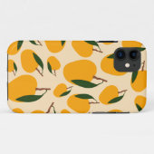Mango Summer Frucht Muster Case-Mate iPhone Hülle (Rückseite (Horizontal))