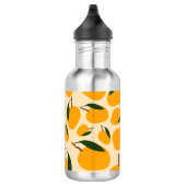 Mango Summer Frucht Muster Edelstahlflasche (Rechts)
