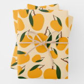 Mango Summer Frucht Muster Geschenkpapier Set (Beispiel)