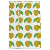 Mango Tropical Fruchtsommer Party Mittlere Geschenktüte (Rückseite)