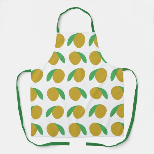 Mango Tropical Fruchtsommer Schürze (Vorderseite)