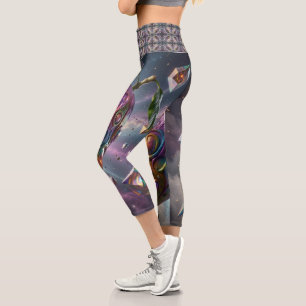 Mango – Tropical Fruit Full of Flavor Capri Leggings