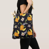 Mango Tropical Obstes: Helles, nahtlos Tasche (Von Nahem)