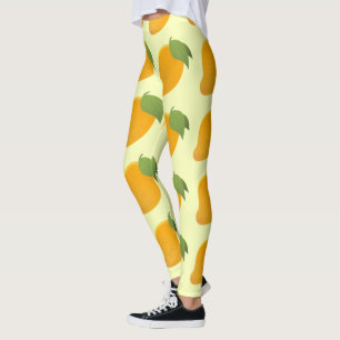 Mango Tropical Obstliebhaber Karibischer Sommer Leggings