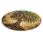 Mango – Tropische Frucht voller Geschmack´7 Schneidebrett (Ecke)