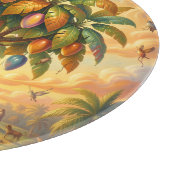 Mango – Tropische Frucht voller Geschmack´7 Schneidebrett (Ecke)